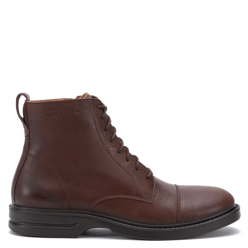 BOTIN DE CUERO HOMBRE GUANTE CHOCOLATE ARGAN - 1