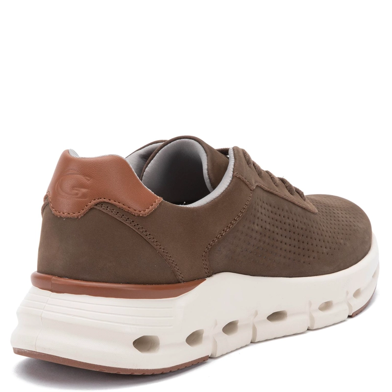 ZAPATO DE CUERO HOMBRE GUANTE TAUPE DAMASCO 0036142 - 5