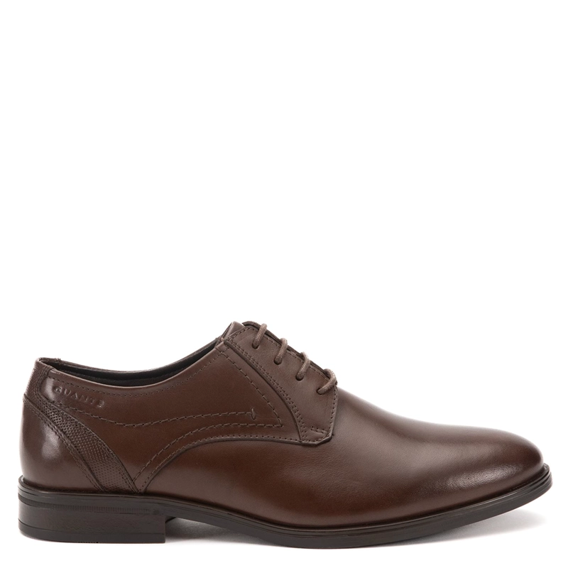ZAPATO DE CUERO HOMBRE GUANTE CHOCOLATE PASCAL 0036208 - 1