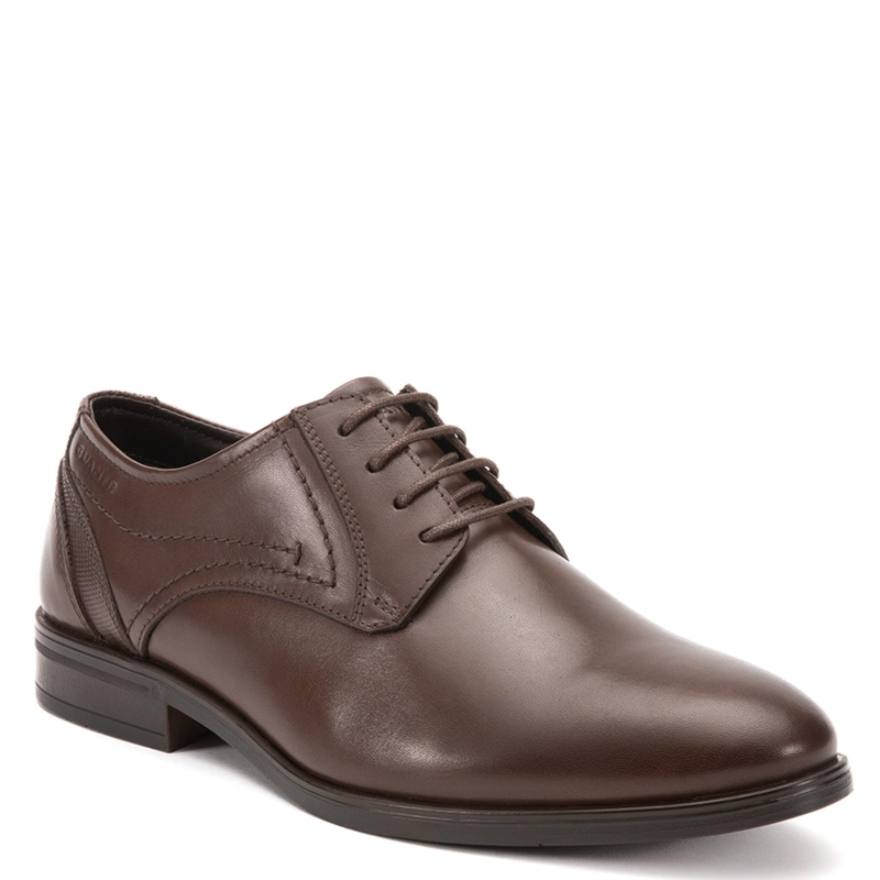 ZAPATO DE CUERO HOMBRE GUANTE CHOCOLATE PASCAL 0036208 - 3
