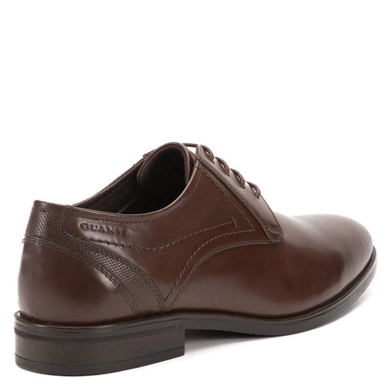 ZAPATO DE CUERO HOMBRE GUANTE CHOCOLATE PASCAL 0036208 - 5