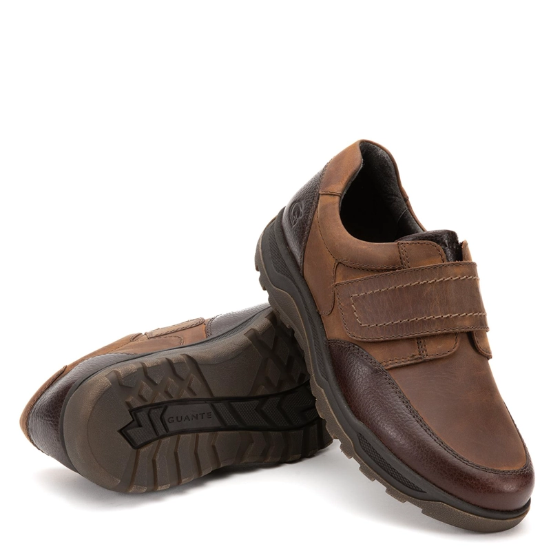 ZAPATO DE CUERO HOMBRE GUANTE CHOCOLATE MILWAUKEE 0036272 - 4
