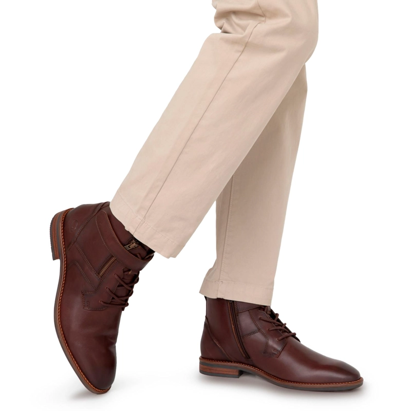 BOTIN DE CUERO HOMBRE GUANTE MALDO BIARRITZ - 2
