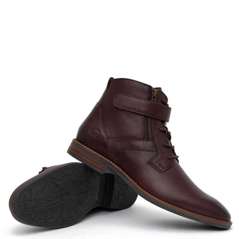 BOTIN DE CUERO HOMBRE GUANTE MALDO BIARRITZ - 4