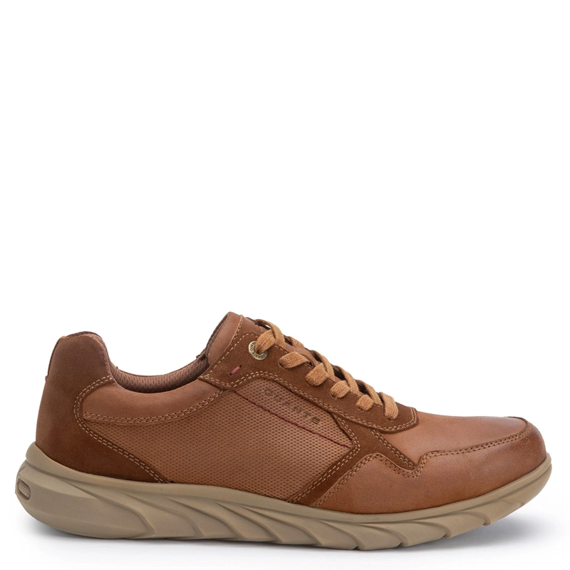 ZAPATO DE CUERO HOMBRE GUANTE TOSTADO MUMBAI 0036193 - 1