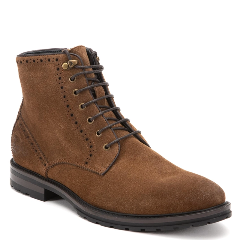 BOTIN DE CUERO HOMBRE GUANTE TOSTADO SOLLER - 3