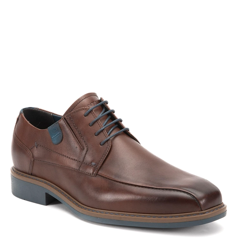 ZAPATO DE CUERO HOMBRE GUANTE CAFE  TORONTO - 3