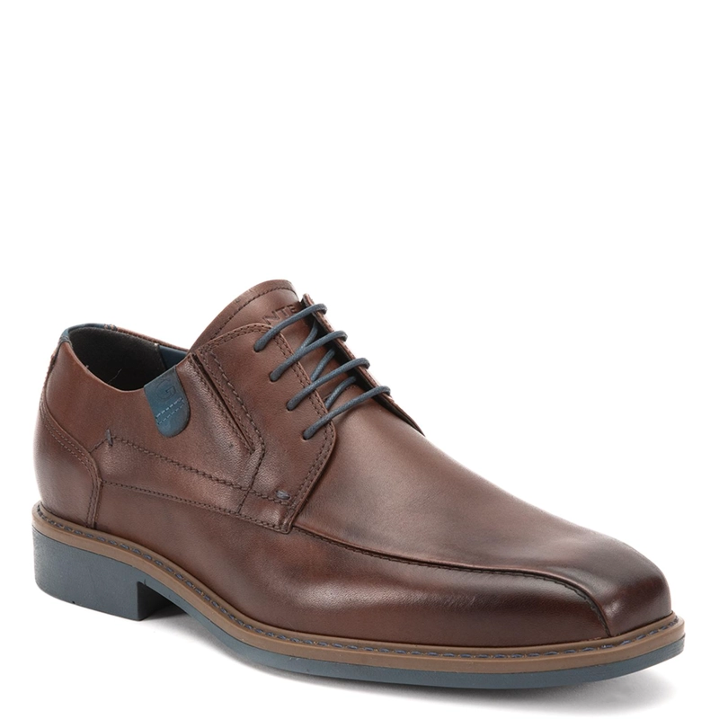 ZAPATO DE CUERO HOMBRE GUANTE CAFE  TORONTO - 3