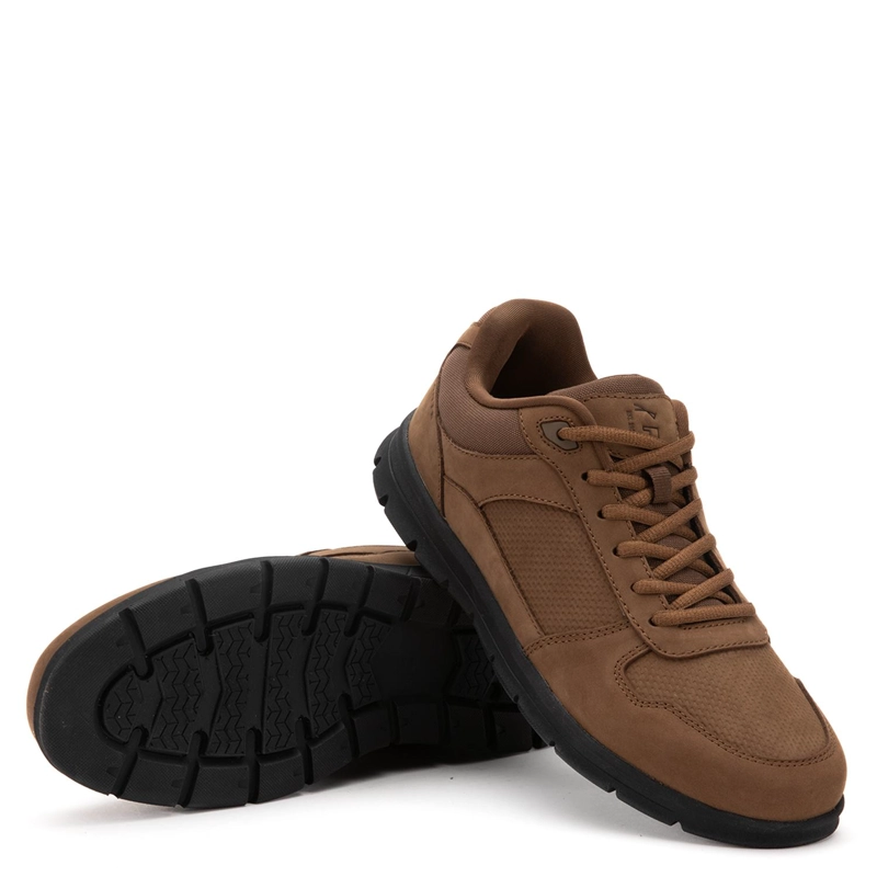 ZAPATO DE CUERO HOMBRE GUANTE CHOCOLATE CONWAY - 4