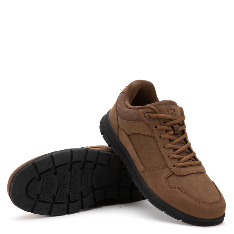 ZAPATO DE CUERO HOMBRE GUANTE CHOCOLATE CONWAY - 4