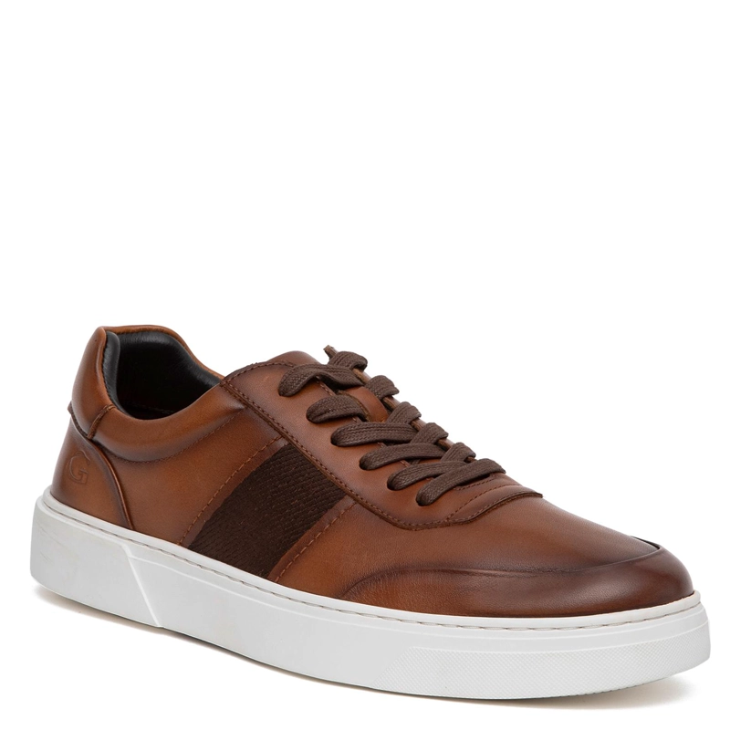ZAPATILLA DE CUERO HOMBRE GUANTE CAMEL CHIPRE - 3