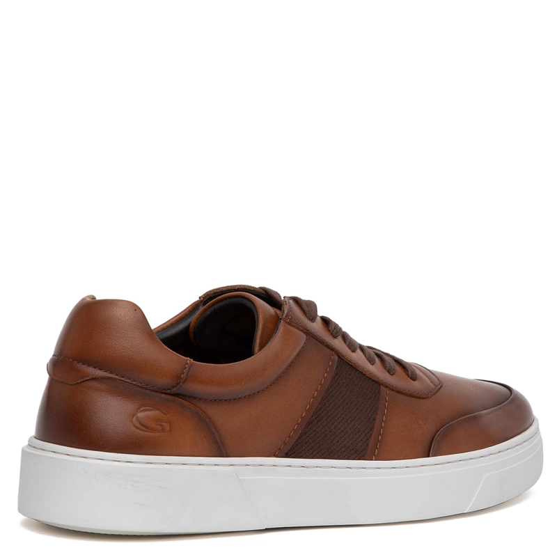 ZAPATILLA DE CUERO HOMBRE GUANTE CAMEL CHIPRE - 5