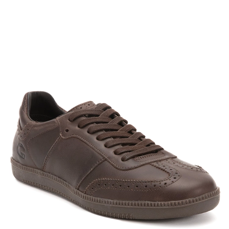 ZAPATILLA DE CUERO HOMBRE GUANTE CHOCOLATE KEITH 0036263 - 3