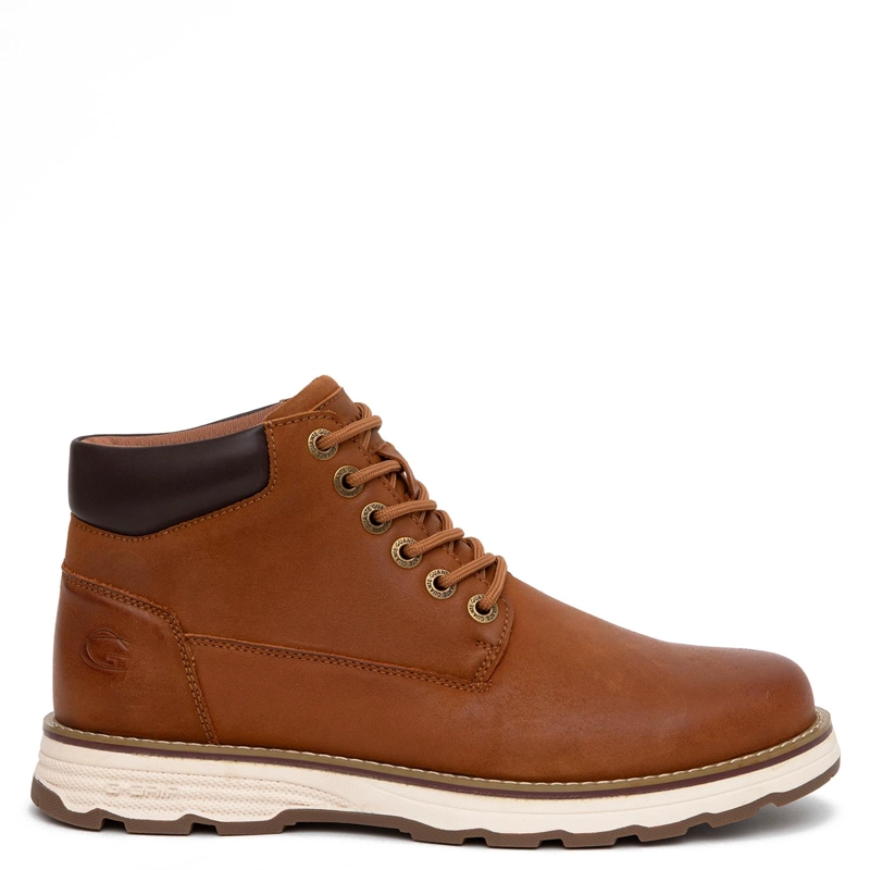 BOTIN DE CUERO HOMBRE GUANTE TOSTADO RODEO - 1