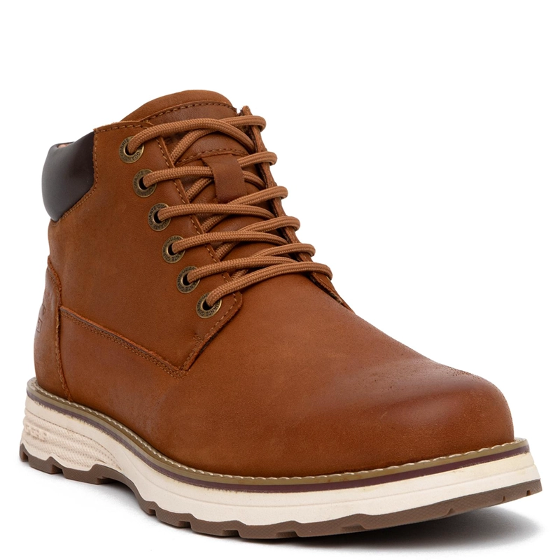 BOTIN DE CUERO HOMBRE GUANTE TOSTADO RODEO - 3
