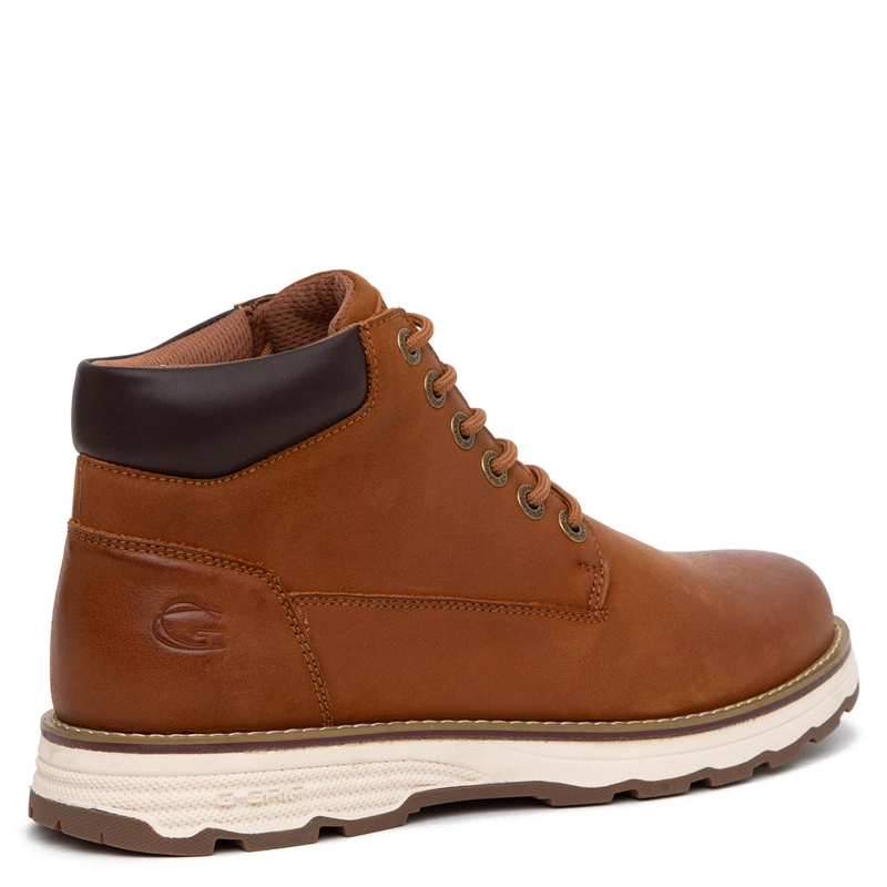 BOTIN DE CUERO HOMBRE GUANTE TOSTADO RODEO - 5