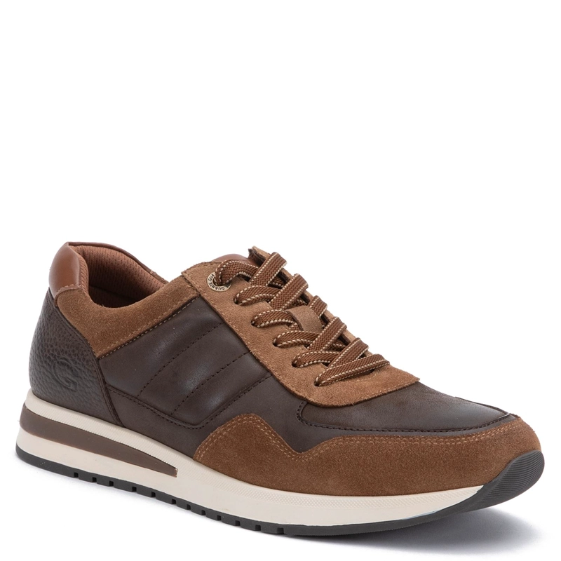 ZAPATILLA DE CUERO HOMBRE GUANTE TOSTADO PEKIN - 3