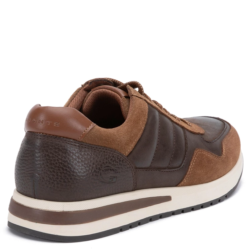 ZAPATILLA DE CUERO HOMBRE GUANTE TOSTADO PEKIN - 5