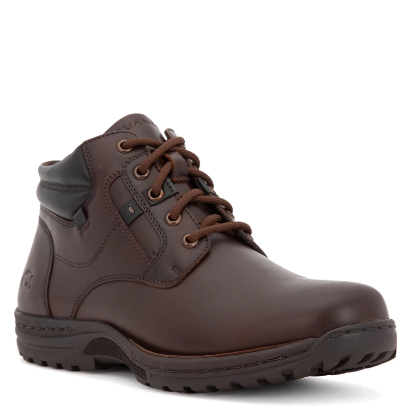 BOTIN DE CUERO HOMBRE GUANTE TABACO DORTMUND - 5
