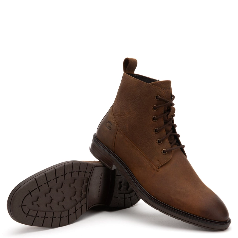 BOTIN DE CUERO HOMBRE GUANTE CHOCOLATE CASPER 0036116 - 4