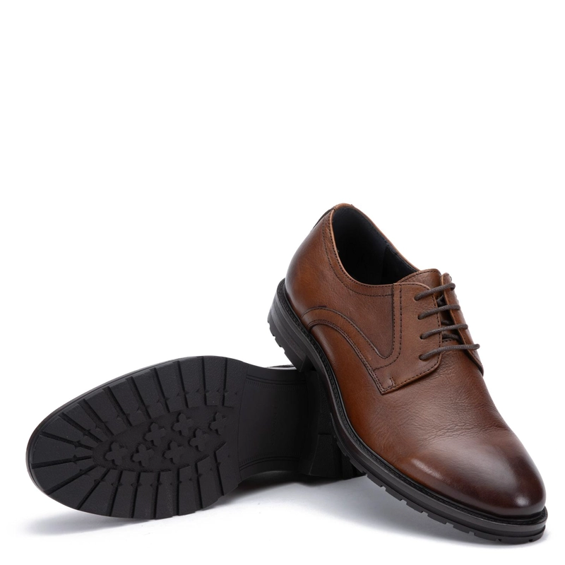 ZAPATO DE CUERO HOMBRE GUANTE BRANDY SOLLER 0036237 - 4