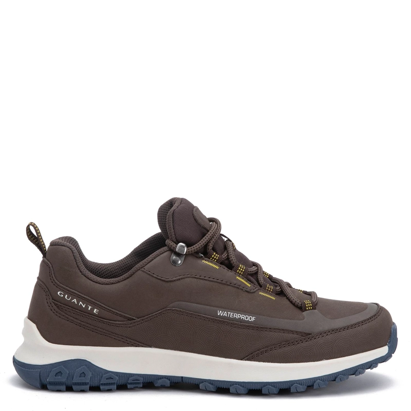 ZAPATILLA OUTDOOR DE CUERO HOMBRE GUANTE CHOCOLATE LLAY-LLAY 0036274 - 1