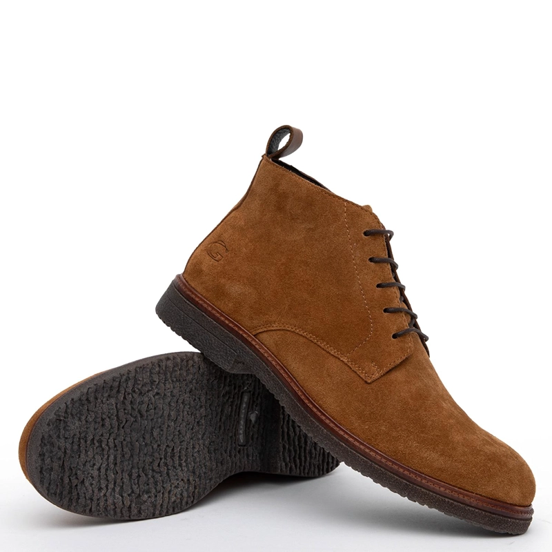 BOTIN DE CUERO HOMBRE GUANTE TOSTADO ABBEY 0036167 - 4