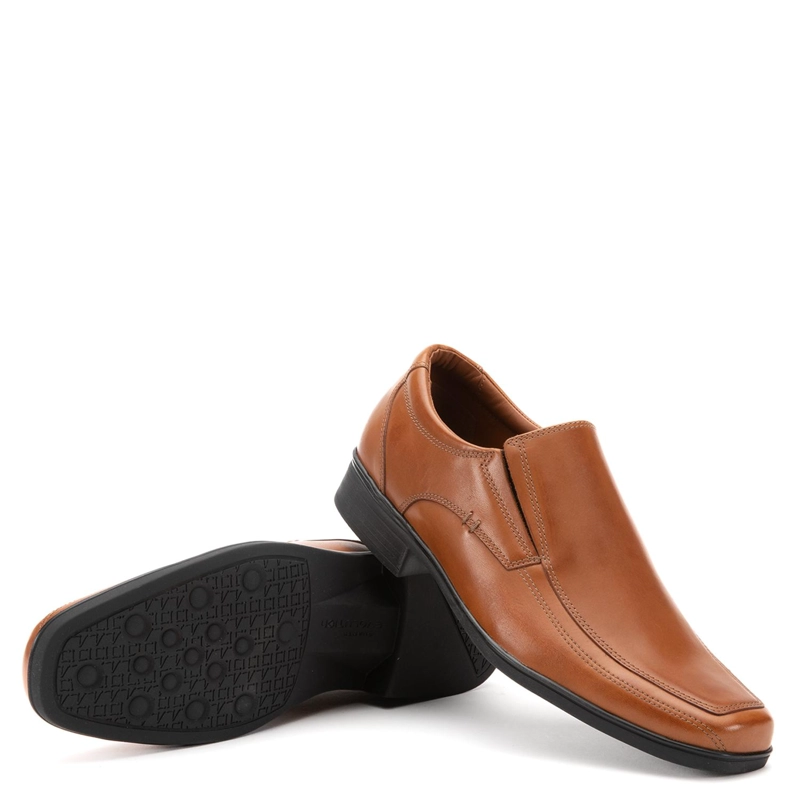 ZAPATO DE CUERO HOMBRE GUANTE CAMEL MONTREAL - 4