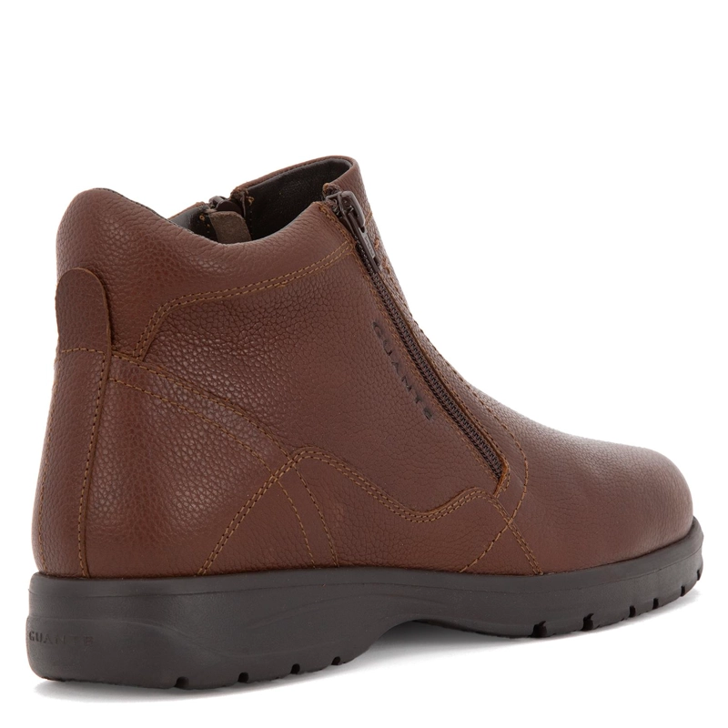 BOTIN DE CUERO HOMBRE GUANTE CHOCOLATE DALLAS - 4