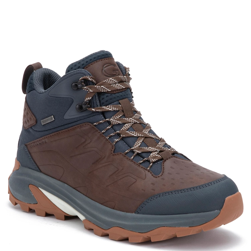 BOTIN OUTDOOR DE CUERO HOMBRE GUANTE CHOCOLATE PUCON - 3