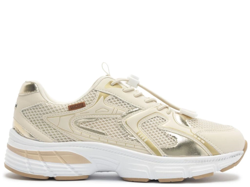 ZAPATILLA MUJER ANACAPRI DORADO TESSA - 1