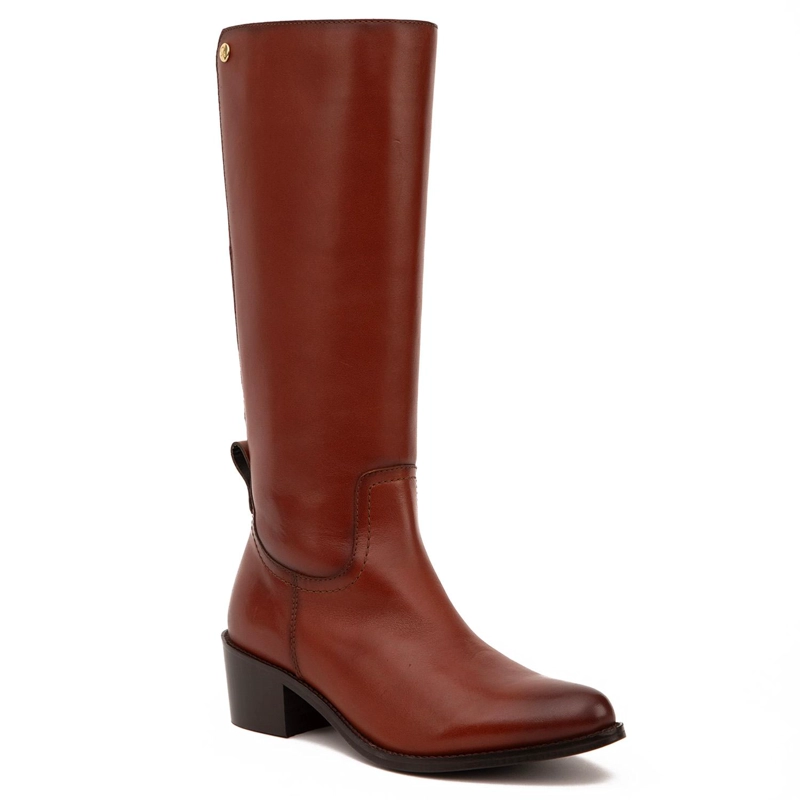 BOTA DE CUERO MUJER GACEL TOSTADO MONTANA 0660925 - 3