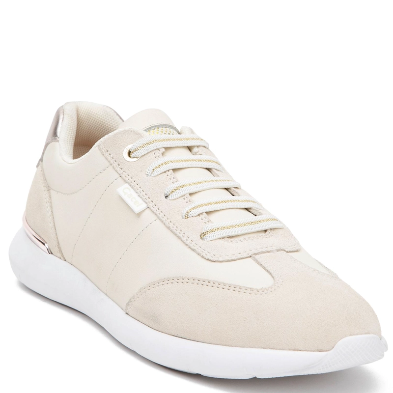 ZAPATILLA DE CUERO MUJER GACEL BEIGE STEFFY 0661023 - 3