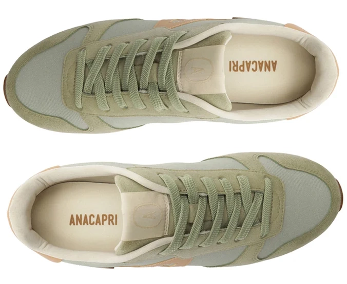 ZAPATILLA MUJER ANACAPRI VERDE OLIVIA C3071900050026 - 3