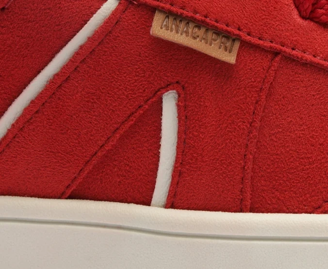 ZAPATILLA MUJER ANACAPRI ROJO A26 - 5