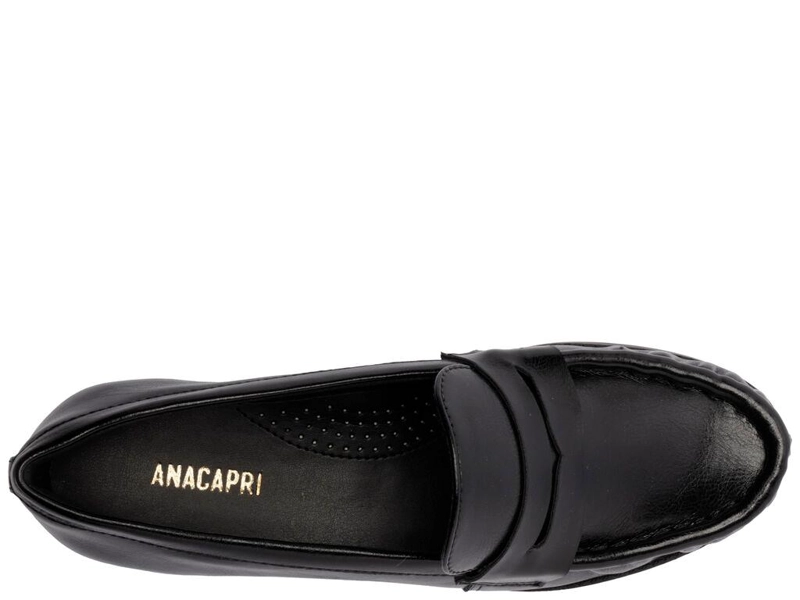 MOCASIN MUJER ANACAPRI NEGRO CLARA - 3