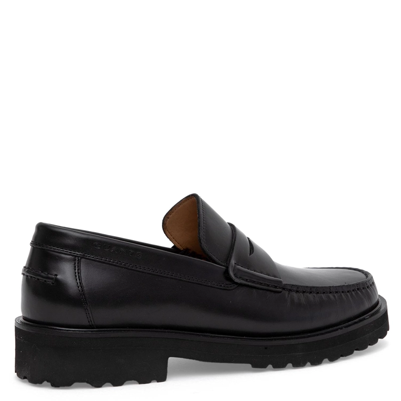 MOCASIN DE CUERO HOMBRE GUANTE NEGRO JOE - 5