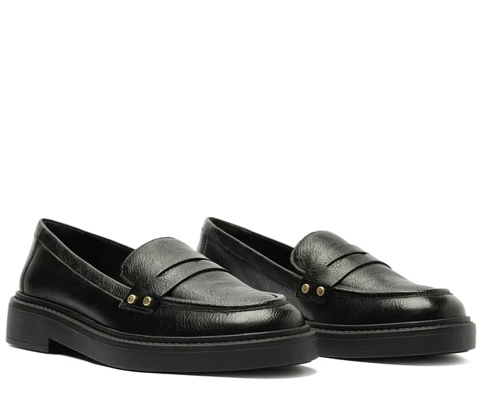 MOCASIN MUJER ANACAPRI NEGRO JANE - 2