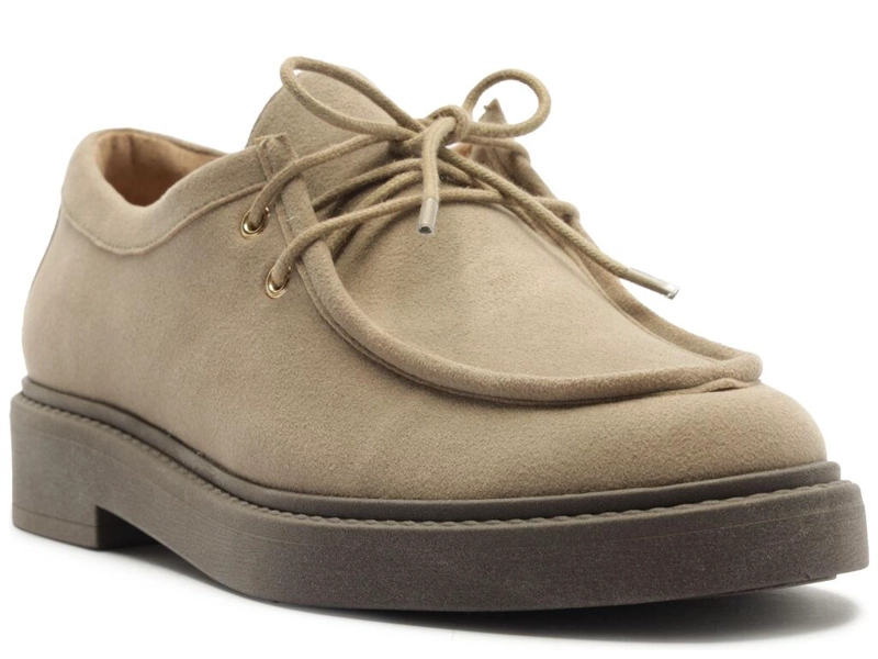 MOCASIN MUJER ANACAPRI BEIGE NARA - 2