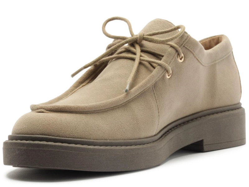 MOCASIN MUJER ANACAPRI BEIGE NARA - 4