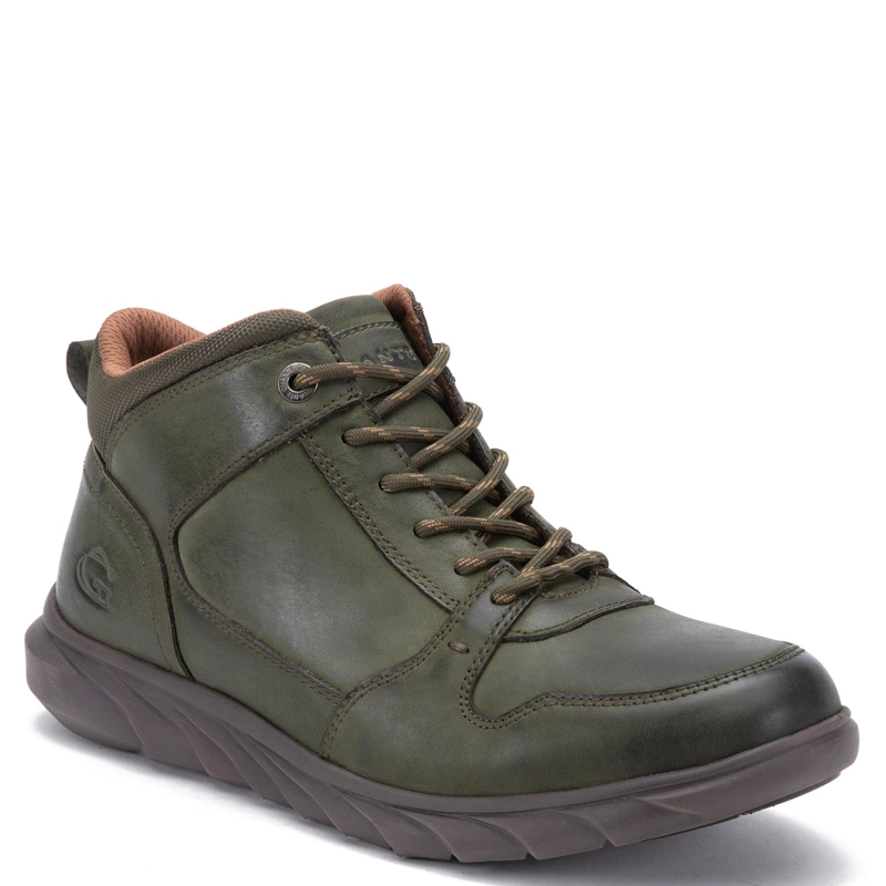 BOTIN DE CUERO HOMBRE GUANTE OLIVO MUMBAI - 3