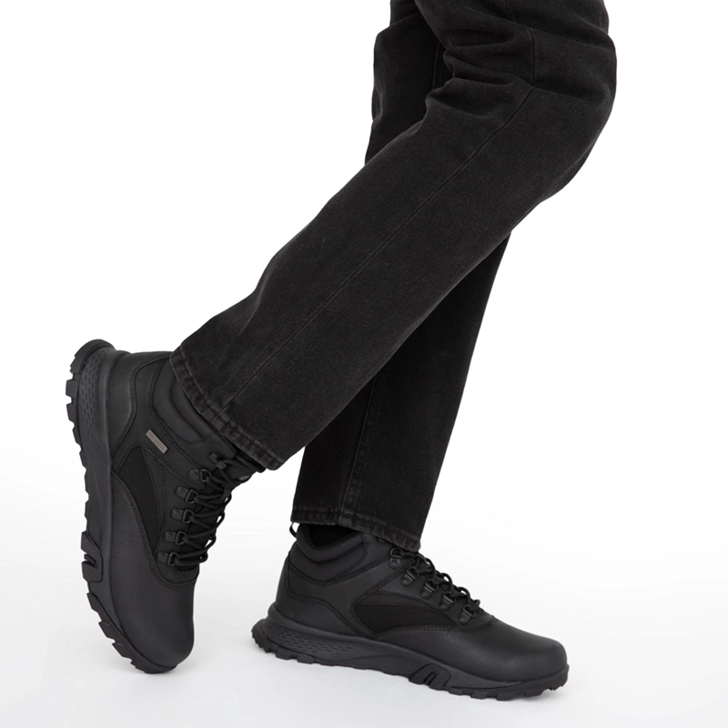 BOTIN OUTDOOR DE CUERO HOMBRE GUANTE NEGRO PARINACOTA 0036205 - 2