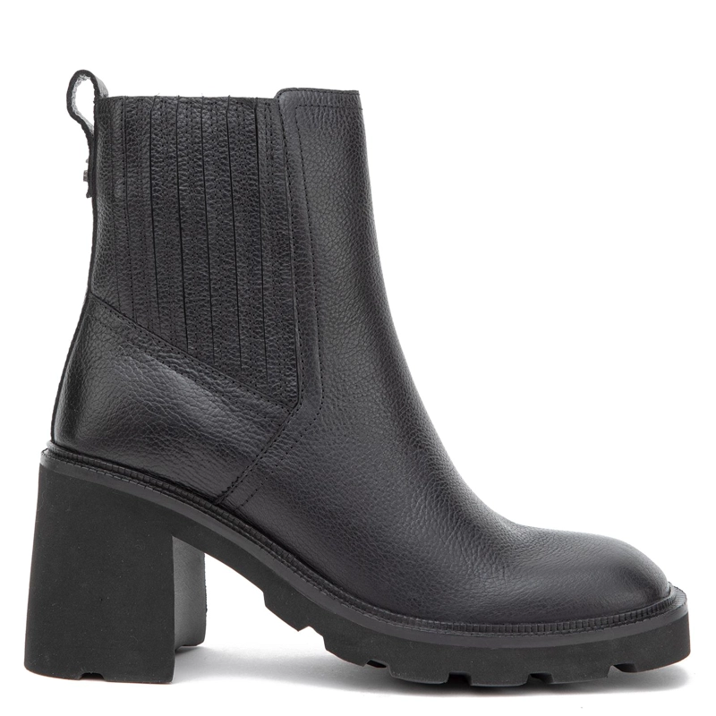 BOTIN DE CUERO MUJER GACEL NEGRO MACA - 1