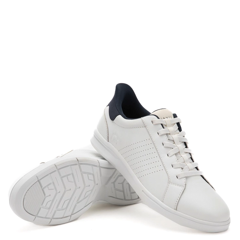 ZAPATILLA DE CUERO HOMBRE GUANTE BLANCO BANGKOK - 4