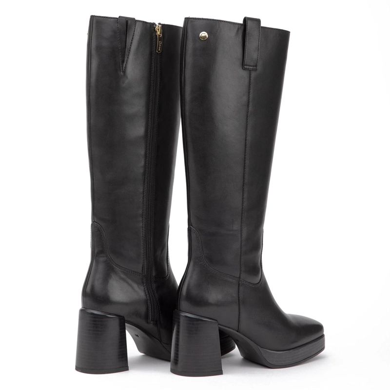 BOTA DE CUERO MUJER GACEL NEGRO BRIONA 0660719 - 5
