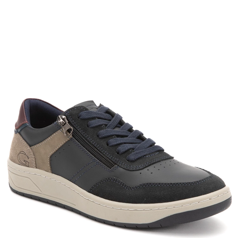 ZAPATILLA DE CUERO HOMBRE GUANTE PETROLEO TESLA - 3
