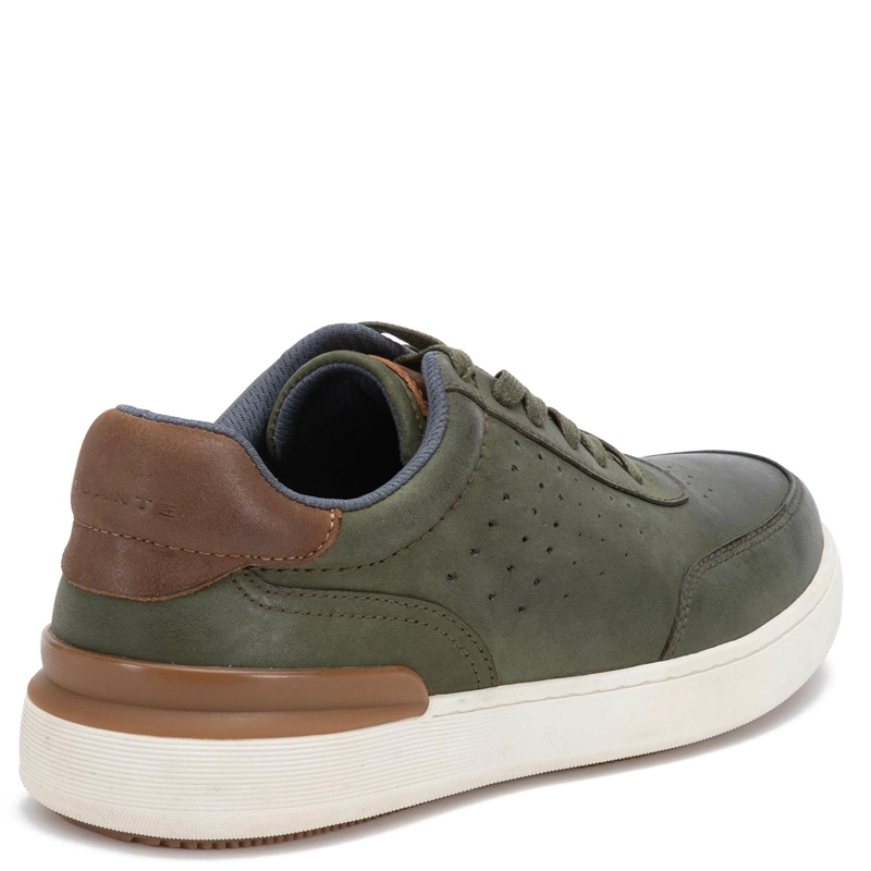 ZAPATILLA DE CUERO HOMBRE GUANTE OLIVO NOTO 0036216 - 5