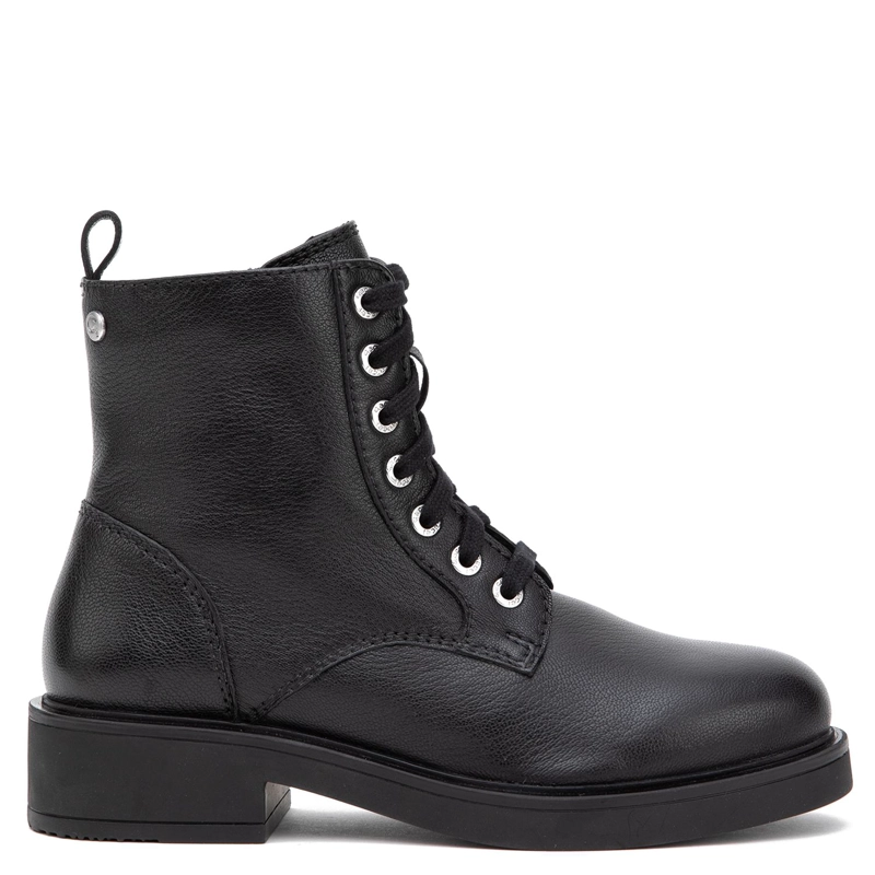 BOTIN DE CUERO MUJER GACEL NEGRO DAHLIA - 1