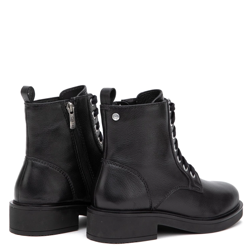 BOTIN DE CUERO MUJER GACEL NEGRO DAHLIA - 5