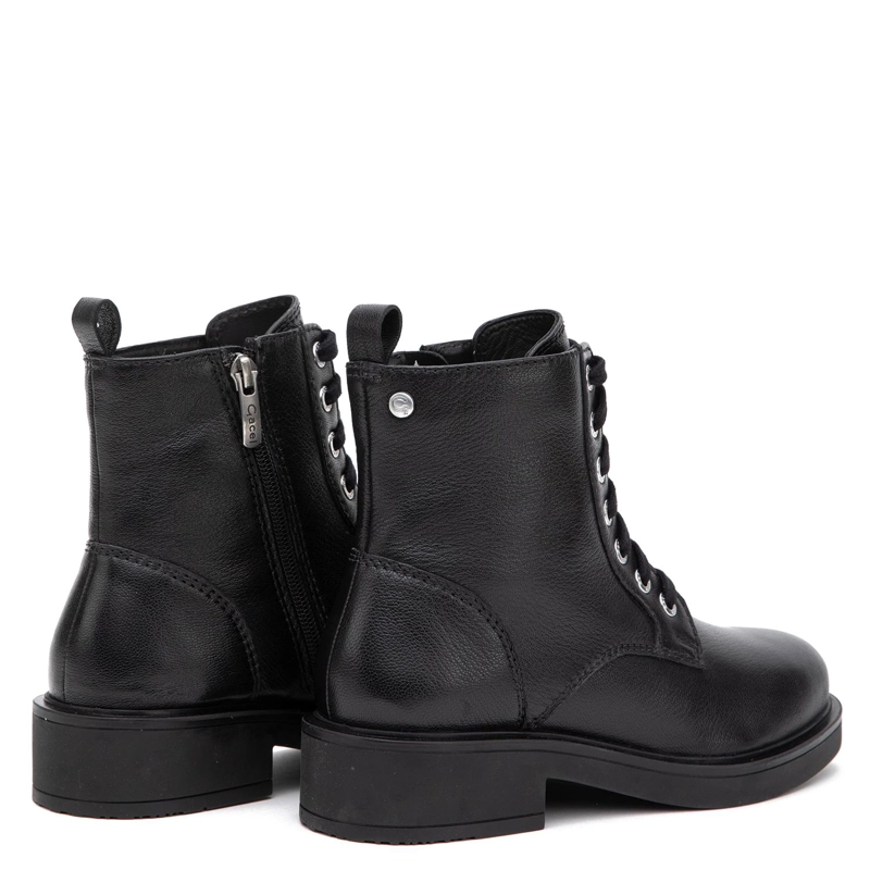 BOTIN DE CUERO MUJER GACEL NEGRO DAHLIA - 5
